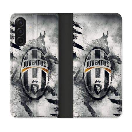 Housse cuir portefeuille Pour Samsung Galaxy A17 5G Foot Juventus Turin