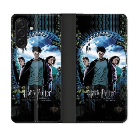 Housse cuir portefeuille Pour Samsung Galaxy A17 5G Harry Potter Azkaban