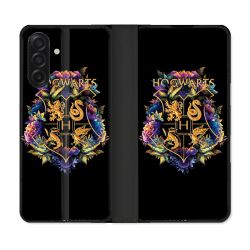 Housse cuir portefeuille Pour Samsung Galaxy A17 5G Harry Potter Hogwarts