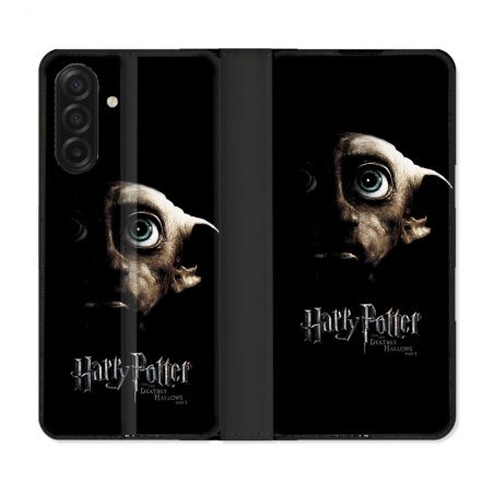 Housse cuir portefeuille Pour Samsung Galaxy A17 5G Harry Potter Hollows Dobby