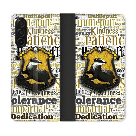 Housse cuir portefeuille Pour Samsung Galaxy A17 5G Harry Potter Poursouffle