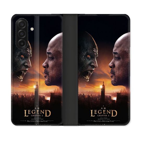 Housse cuir portefeuille Pour Samsung Galaxy A17 5G Je suis une Légende