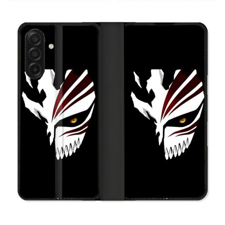Housse cuir portefeuille Pour Samsung Galaxy A17 5G Manga Bleach Masque