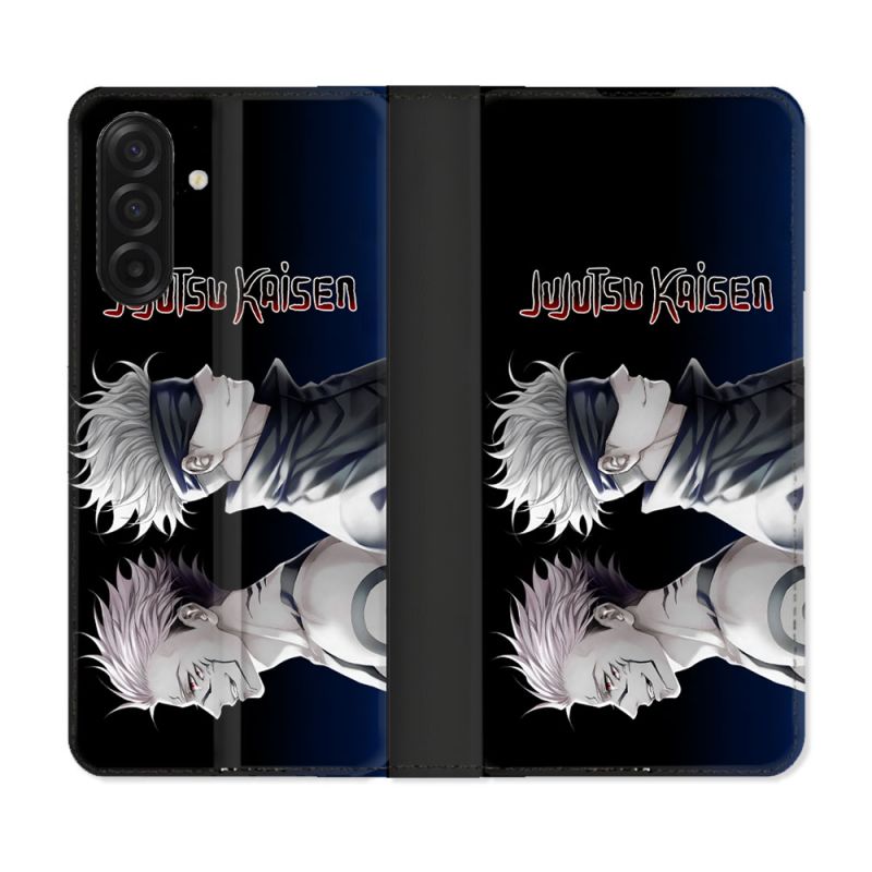 Housse cuir portefeuille Pour Samsung Galaxy A17 5G Manga Jujutsu Kaisen