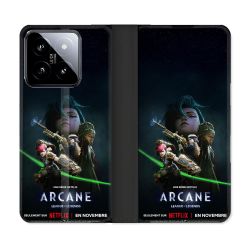 Housse cuir portefeuille Pour Xiaomi 14 Arcane Affiche