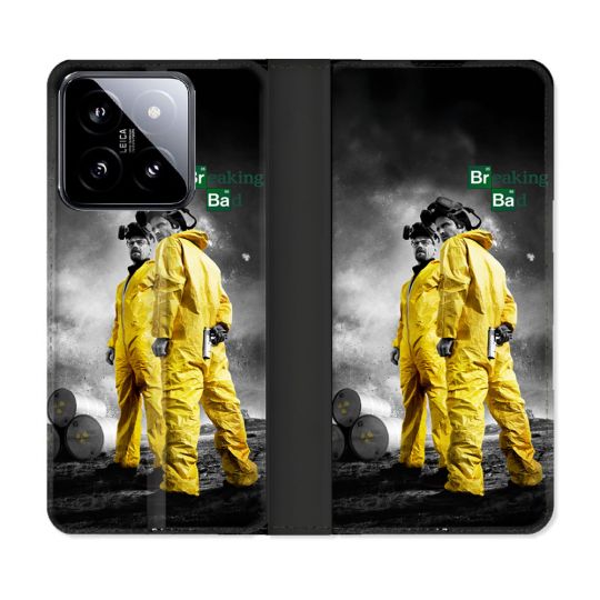 Housse cuir portefeuille Pour Xiaomi 14 Breaking Bad Affiche