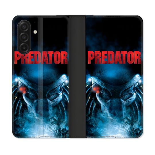 Housse cuir portefeuille Pour Samsung Galaxy A17 5G Predator Affiche