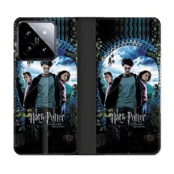 Housse cuir portefeuille Pour Xiaomi 14 Harry Potter Azkaban