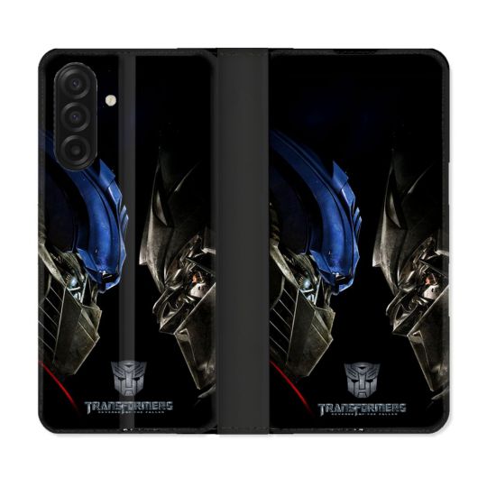 Housse cuir portefeuille Pour Samsung Galaxy A17 5G Transformers