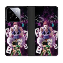 Housse cuir portefeuille Pour Xiaomi 14 Manga Hunter X Hunter Hisoka