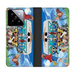 Housse cuir portefeuille Pour Xiaomi 14 Manga One Piece Sunny