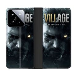 Housse cuir portefeuille Pour Xiaomi 14 Resident Evil