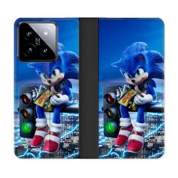 Housse cuir portefeuille Pour Xiaomi 14 Sonic