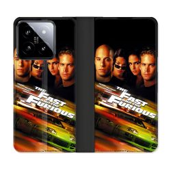 Housse cuir portefeuille Pour Xiaomi 14 The Fast And Furious