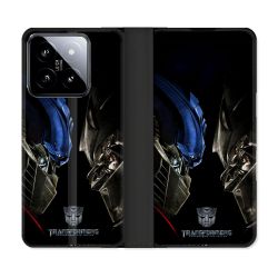 Housse cuir portefeuille Pour Xiaomi 14 Transformers