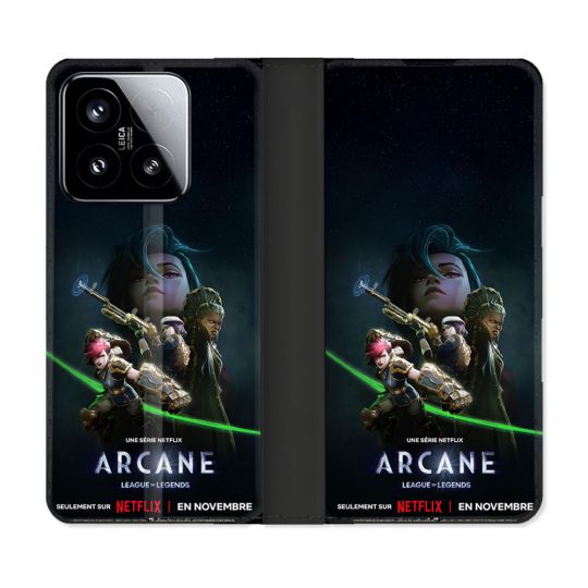 Housse cuir portefeuille Pour Xiaomi 15 Arcane Affiche