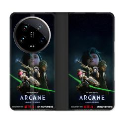 Housse cuir portefeuille Pour Xiaomi 14 Ultra Arcane Affiche
