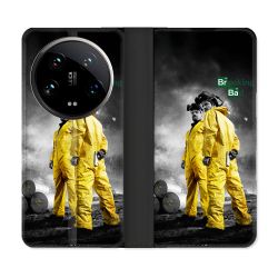 Housse cuir portefeuille Pour Xiaomi 14 Ultra Breaking Bad Affiche