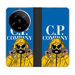 Housse cuir portefeuille Pour Xiaomi 14 Ultra CP Company