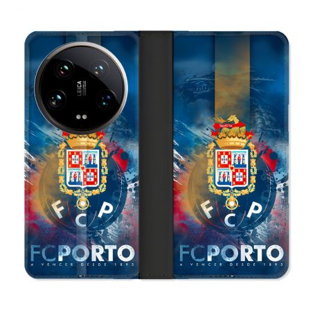 Housse cuir portefeuille Pour Xiaomi 14 Ultra Foot FC Porto