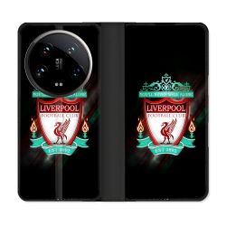 Housse cuir portefeuille Pour Xiaomi 14 Ultra Foot Liverpool