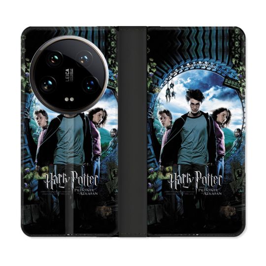 Housse cuir portefeuille Pour Xiaomi 14 Ultra Harry Potter Azkaban