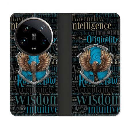 Housse cuir portefeuille Pour Xiaomi 14 Ultra Harry Potter Serdaigle