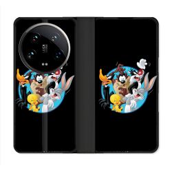 Housse cuir portefeuille Pour Xiaomi 14 Ultra Looney Tunes