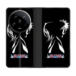 Housse cuir portefeuille Pour Xiaomi 14 Ultra Manga Bleach Duo