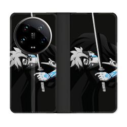Housse cuir portefeuille Pour Xiaomi 14 Ultra Manga Boruto Epée