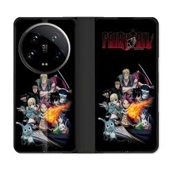 Housse cuir portefeuille Pour Xiaomi 14 Ultra Manga Fairy Tail Logo Team