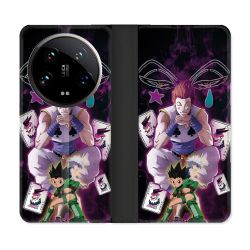 Housse cuir portefeuille Pour Xiaomi 14 Ultra Manga Hunter X Hunter Hisoka