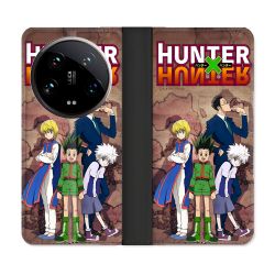Housse cuir portefeuille Pour Xiaomi 14 Ultra Manga Hunter X Hunter Vintage