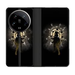 Housse cuir portefeuille Pour Xiaomi 14 Ultra Manga Naruto Sage