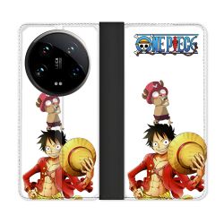 Housse cuir portefeuille Pour Xiaomi 14 Ultra Manga One Piece Chopper