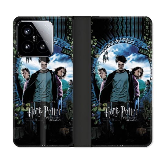 Housse cuir portefeuille Pour Xiaomi 15 Harry Potter Azkaban