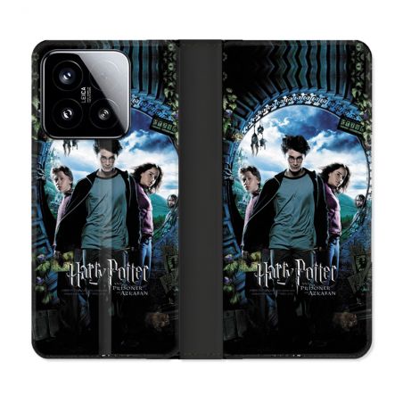 Housse cuir portefeuille Pour Xiaomi 15 Harry Potter Azkaban