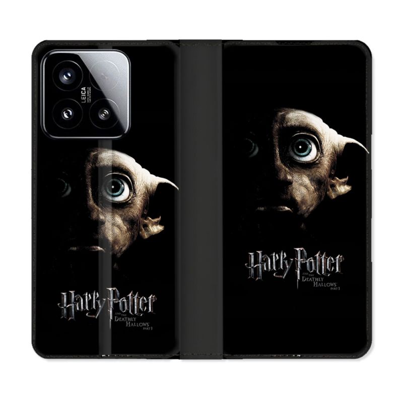 Housse cuir portefeuille Pour Xiaomi 15 Harry Potter Hollows Dobby