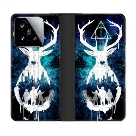 Housse cuir portefeuille Pour Xiaomi 15 Harry Potter Patronome