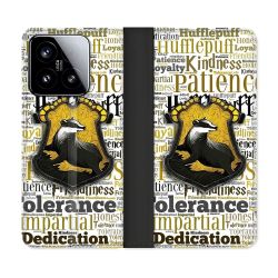 Housse cuir portefeuille Pour Xiaomi 15 Harry Potter Poursouffle
