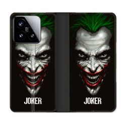Housse cuir portefeuille Pour Xiaomi 15 Joker Noir