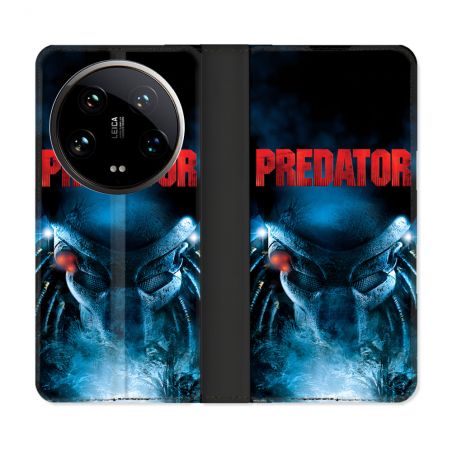 Housse cuir portefeuille Pour Xiaomi 14 Ultra Predator Affiche