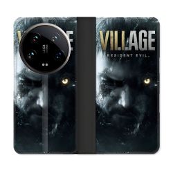Housse cuir portefeuille Pour Xiaomi 14 Ultra Resident Evil