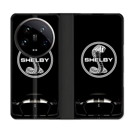 Housse cuir portefeuille Pour Xiaomi 14 Ultra Shelby