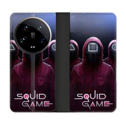 Housse cuir portefeuille Pour Xiaomi 14 Ultra Squid Game