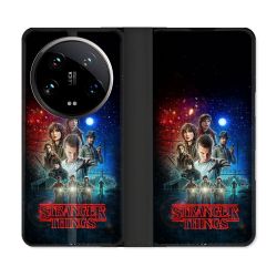 Housse cuir portefeuille Pour Xiaomi 14 Ultra Stranger Things Affiche 1
