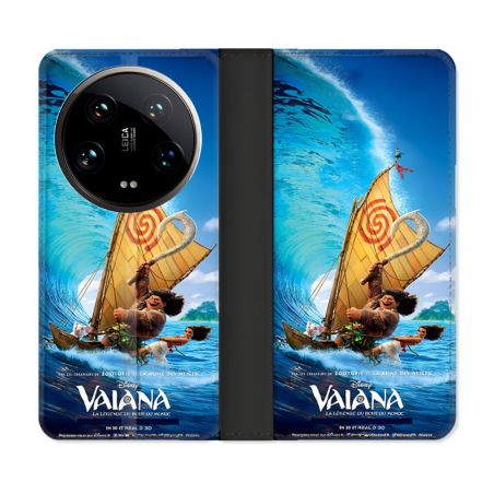 Housse cuir portefeuille Pour Xiaomi 14 Ultra Vaiana