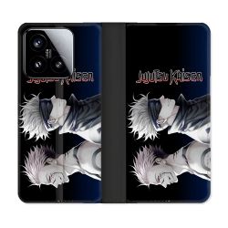 Housse cuir portefeuille Pour Xiaomi 15 Manga Jujutsu Kaisen