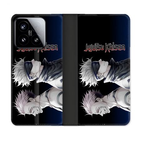 Housse cuir portefeuille Pour Xiaomi 15 Manga Jujutsu Kaisen