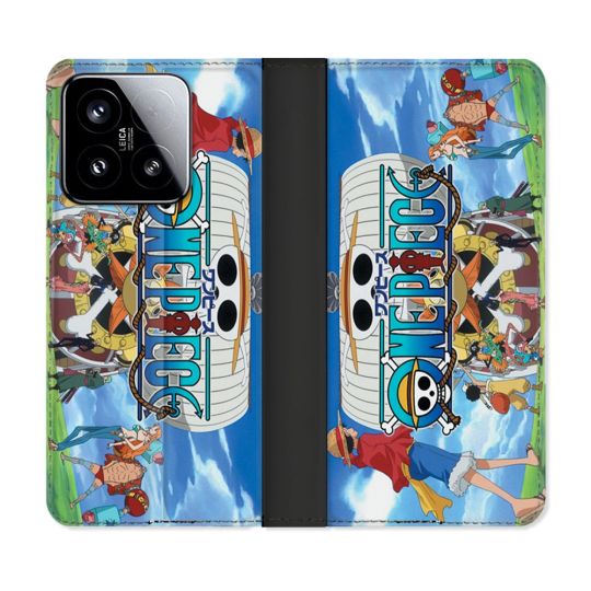 Housse cuir portefeuille Pour Xiaomi 15 Manga One Piece Sunny